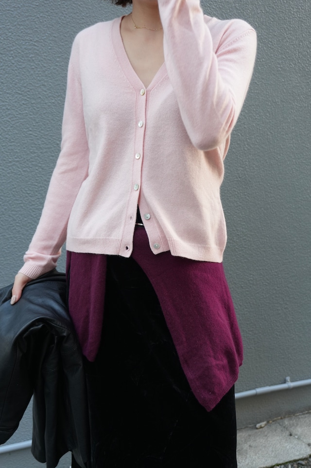 used knit cardigan
