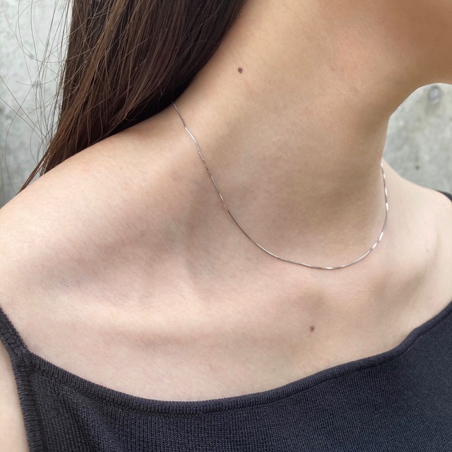 [即納] short silver925 necklace