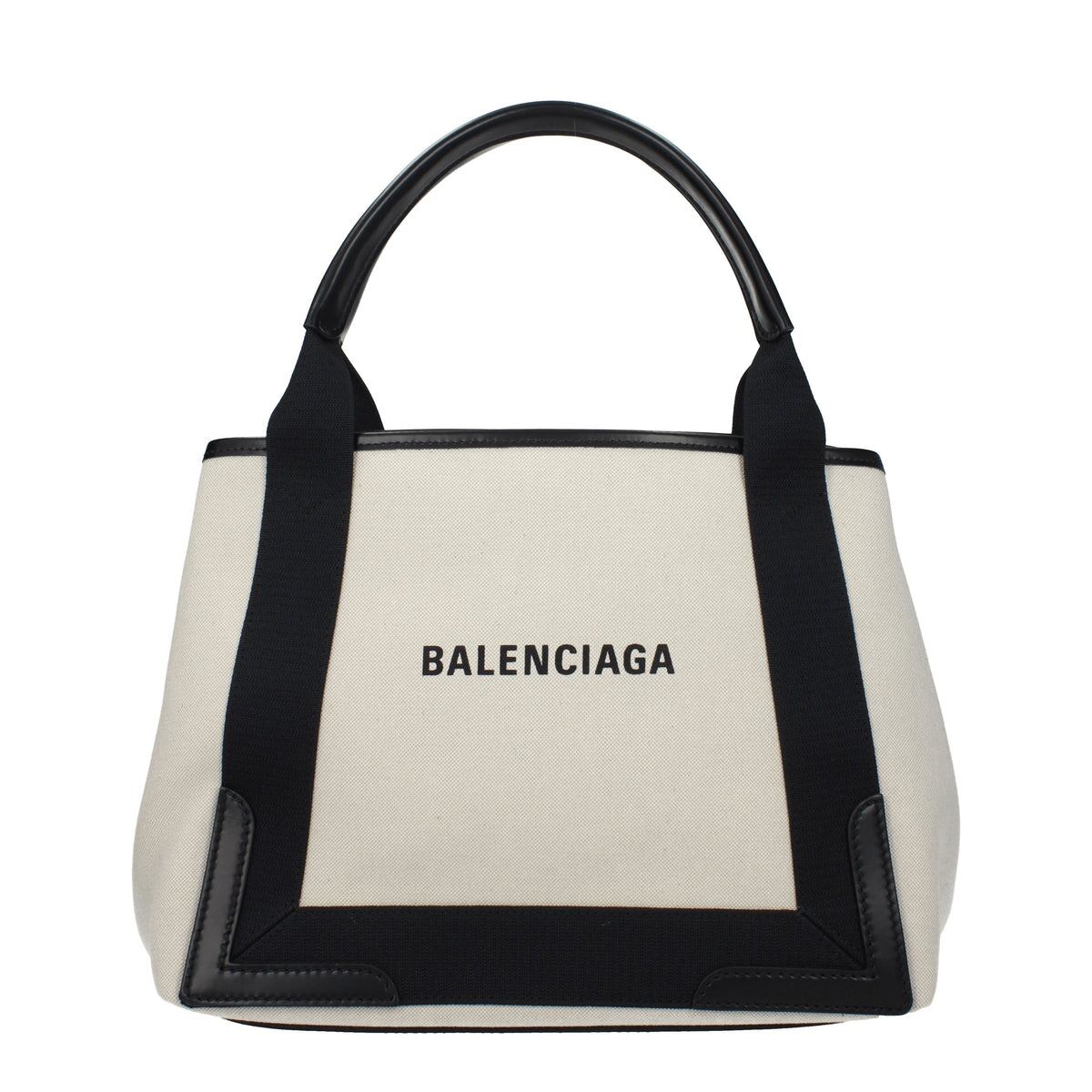 BALENCIAGA バレンシアガ レディース ハンドバッグ ファブリック ベージュ