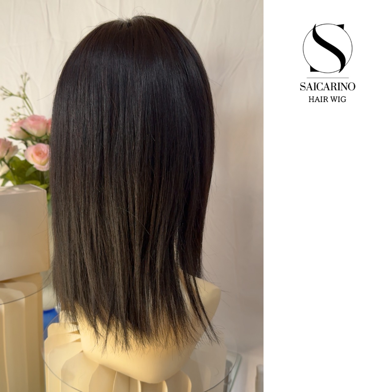 【旧商品セール】ミディアムウィッグ(ブラック)