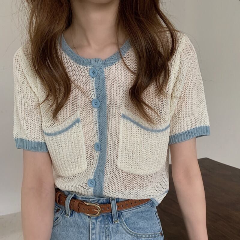 トップス サマーセーター 夏物 シルク YY-ファッション67900686729