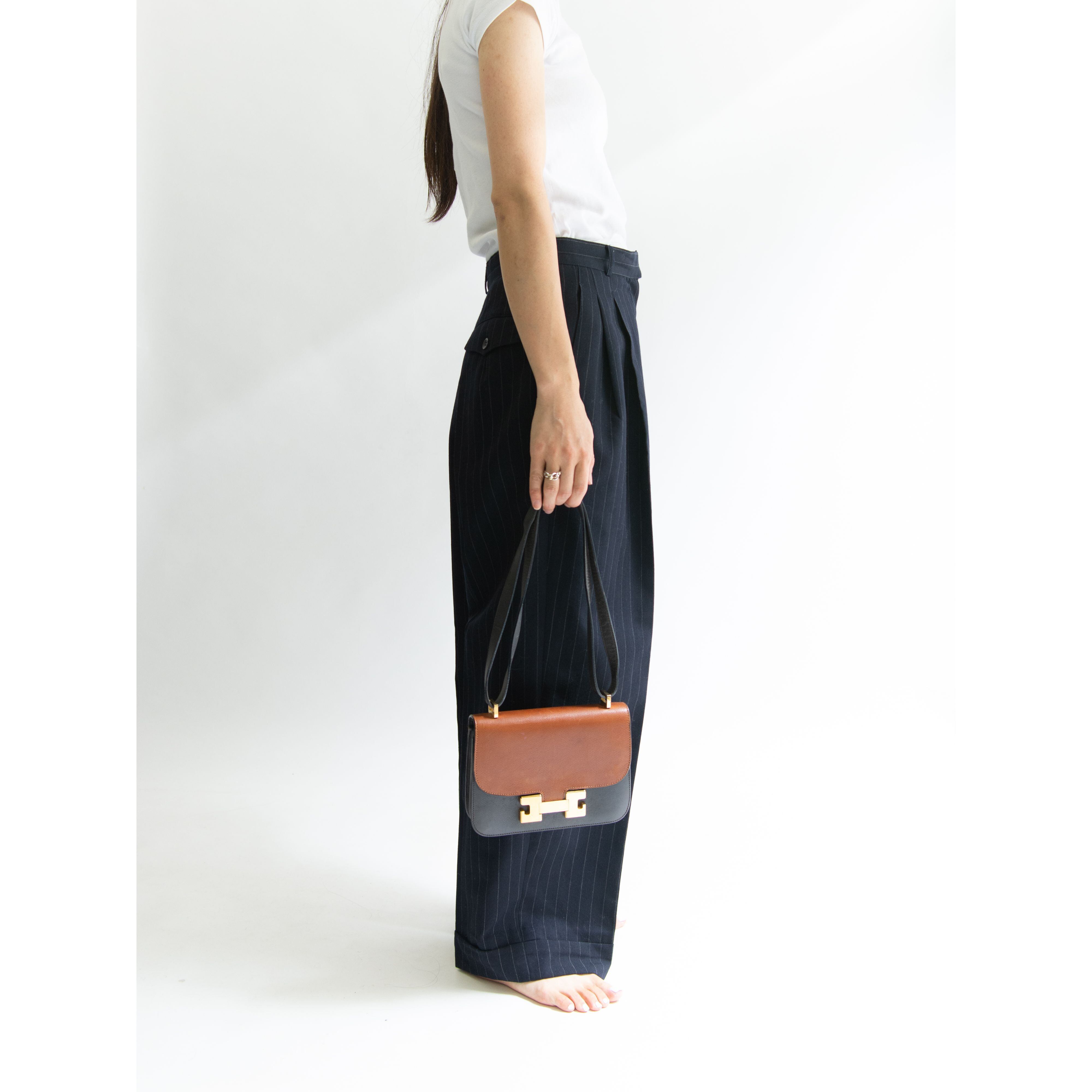 【Made in Italy】 Crossbody leather bag(イタリア製 クロスボディ レザー バッグ ショルダー)10b