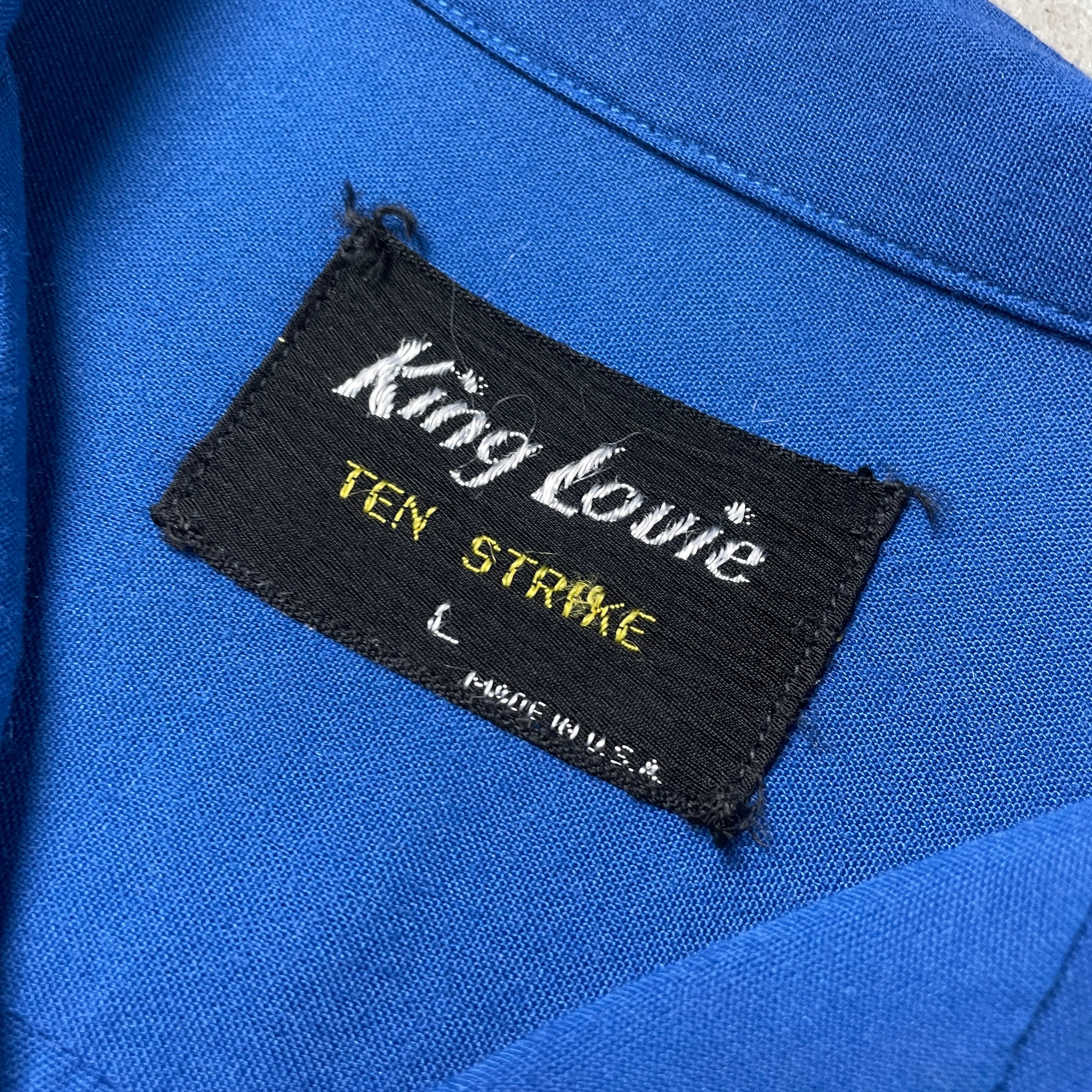 King Louie  レーシングジャケット ナイロン　企業ロゴ