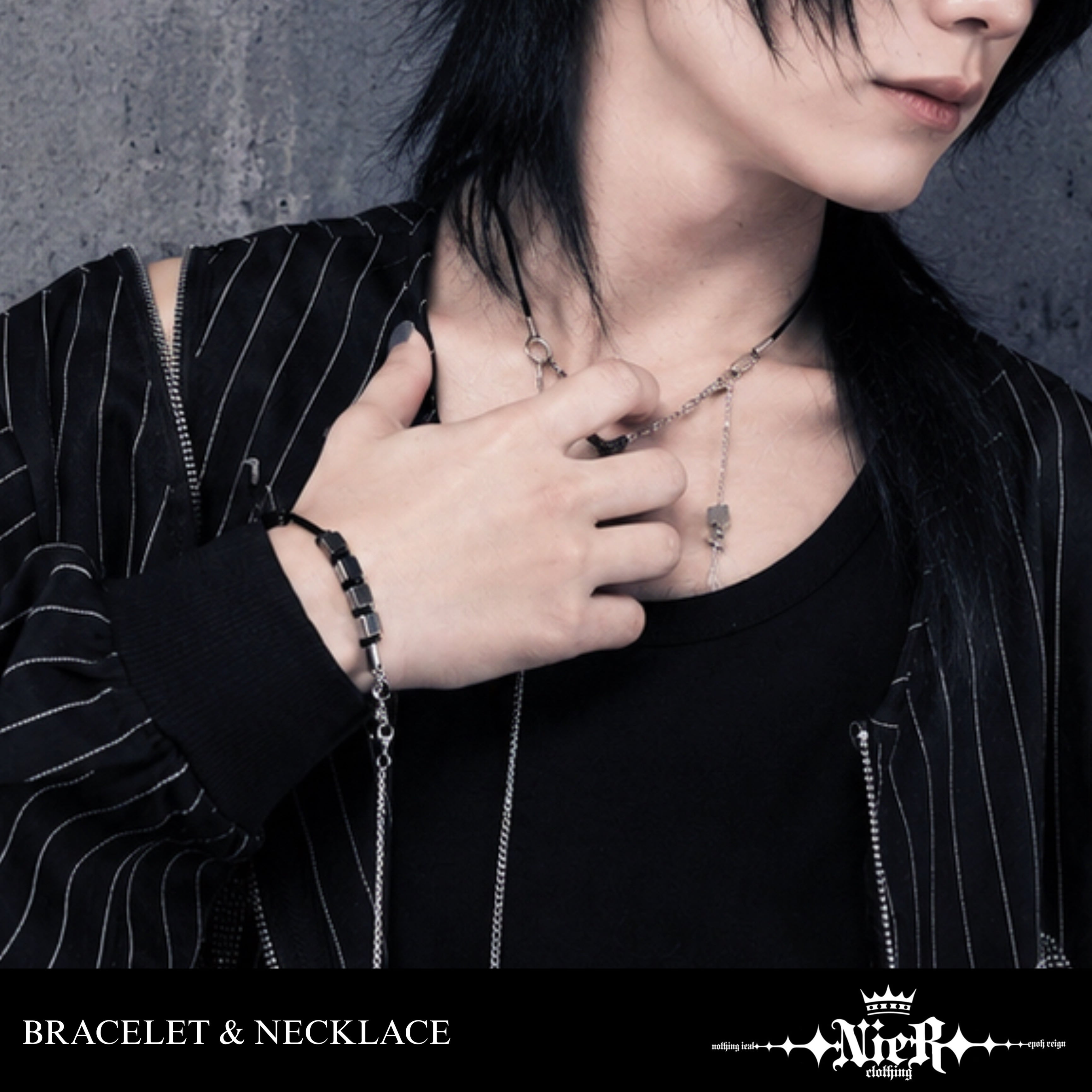先着50点限定60%OFF》CHAIN CONNECT 2WAY BRACELET & NECKLACE | NIER