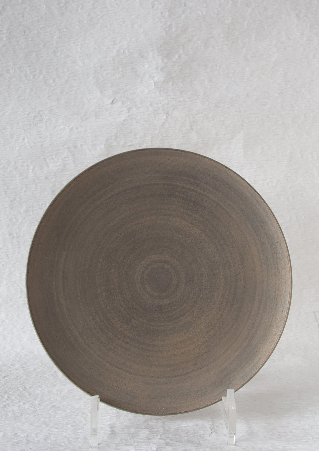 白漆丸皿 8寸（24㎝） 富井貴志作 2510_33 | web-shop MITATE