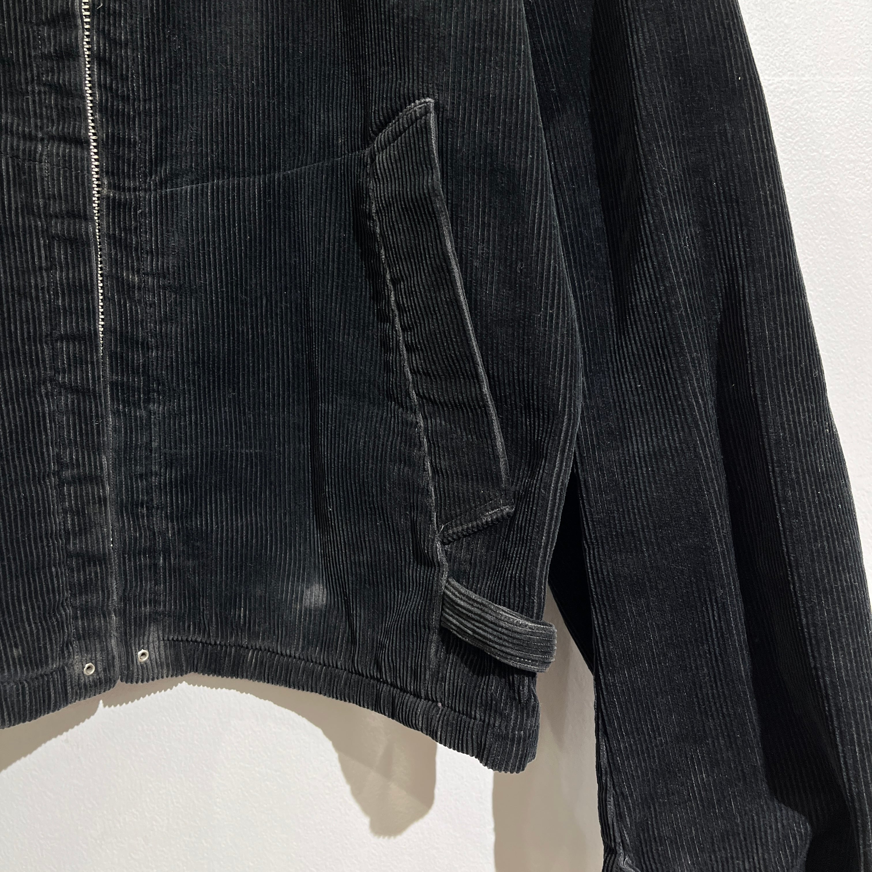 50s ブラックコーデュロイ　スポーツジャケット 沖縄古着屋CYCLONE サイクロン