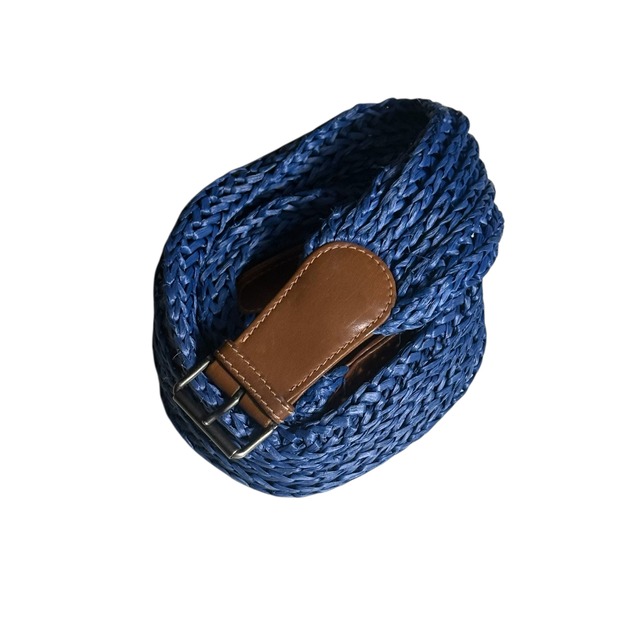 vintage GUCCI leather × mesh belt