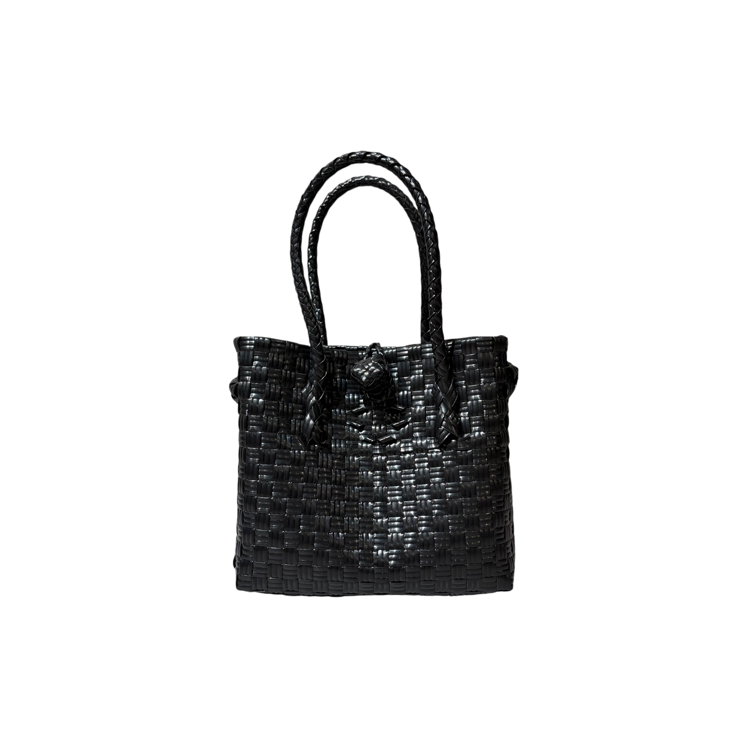 MINI BAG - BLACK / SHORT HANDLE / XS