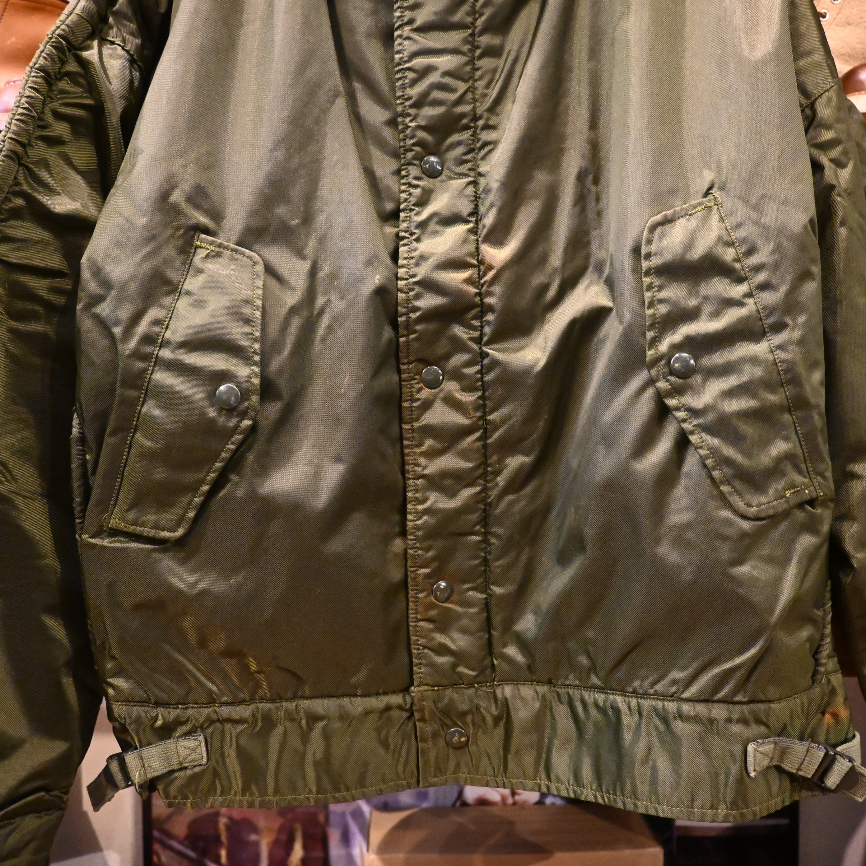 M ] US NAVY 70's A-1 Deck Jacket , OD | 広島古着屋 StokedBase