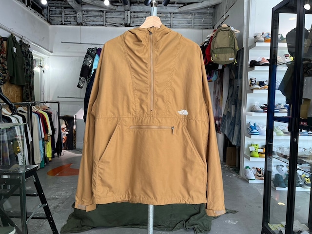 THE NORTH FACE COMPACT ANORAK BROWN XXL NP22333 35509