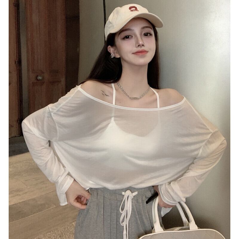 ホルターシャツ ハイウェストカジュアルパンツ サマー ロング コルセット ストリート 夏物 ガールズファッション41661298060