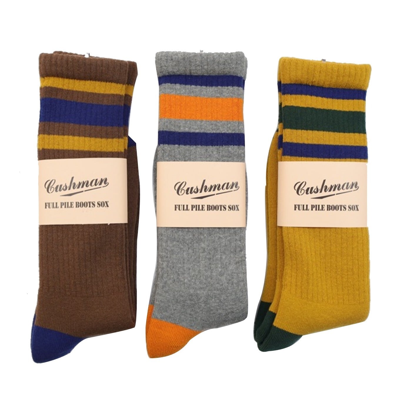 CUSHMAN(クッシュマン)~FULL PILE SOCKS~