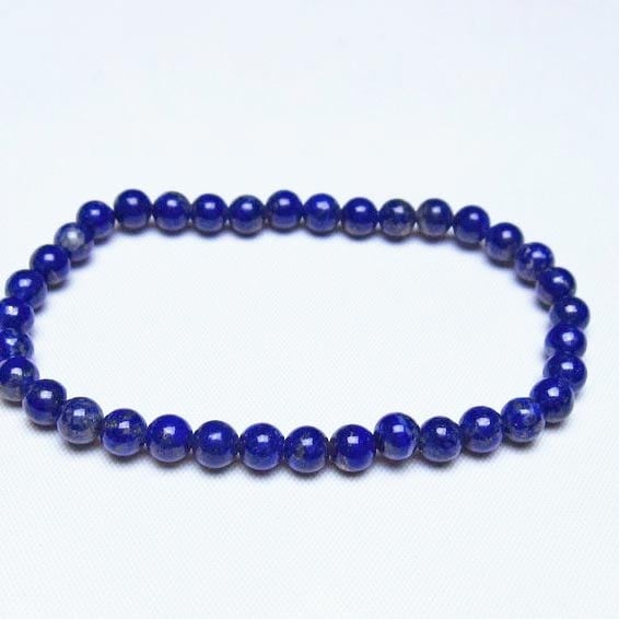 ラピスラズリ ブレスレット 5mm 一点物 メール便可 [M便 1/10] 111-48429