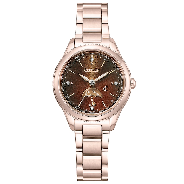 送料無料 CITIZEN xC 電波ソーラーモデル  "daichi collection" Floret Diamond1,200本限定  EE1006-60W