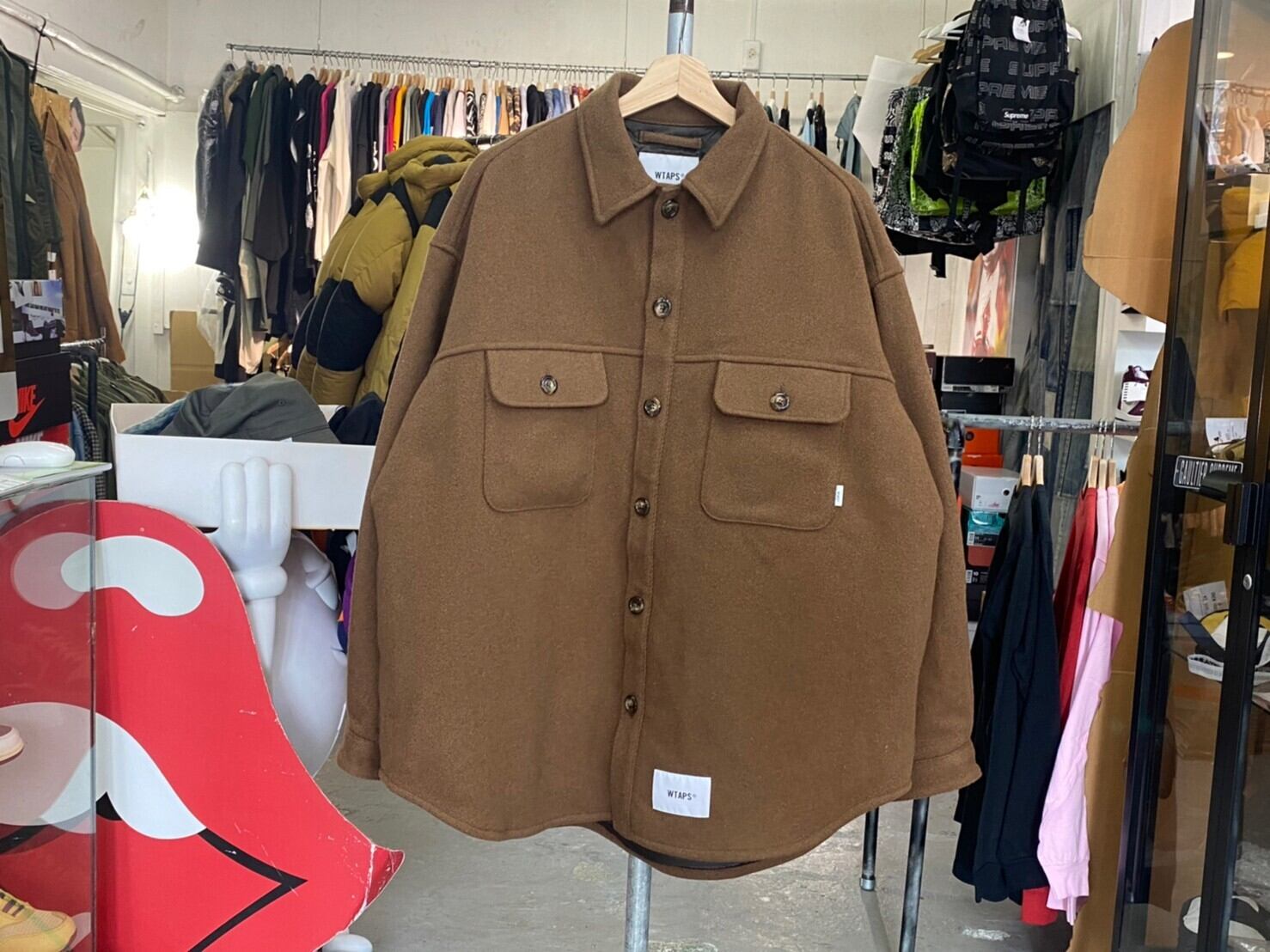 WTAPS WCPO 01 JACKET BROWN 02 212WVDT-JKM01 51741 | BRAND BUYERS OSAKA