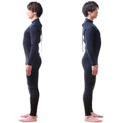 0.5mm ウォームラインフルスーツ 夏用 ウェットスーツ フルスーツ メンズ