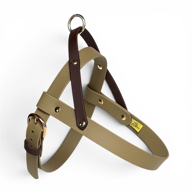 【完成品】Easy Care Harness（タン×ダークブラウン）