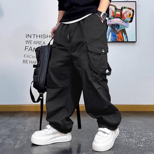 Loose fit cargo pocket pants  1096