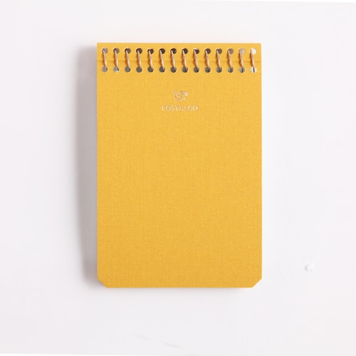 Postalco／Notebook A7／School Bus Yellow