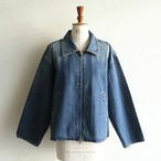 INSCRIRE Used Denim Zip Up Blouson
