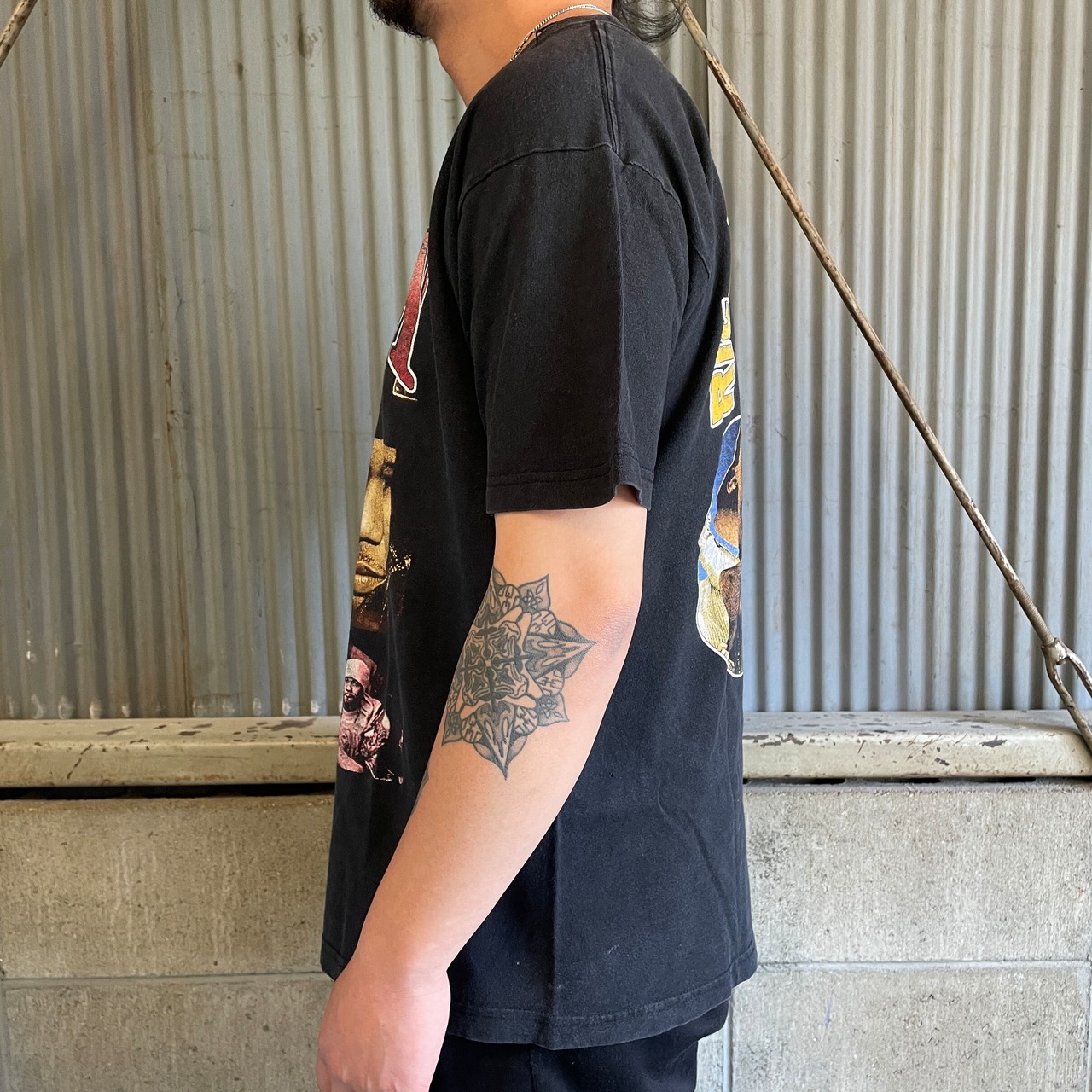 00年代 NELLY RIDE WIT ME ネリー HIP-HOP ラップTシャツ メンズL 古着 