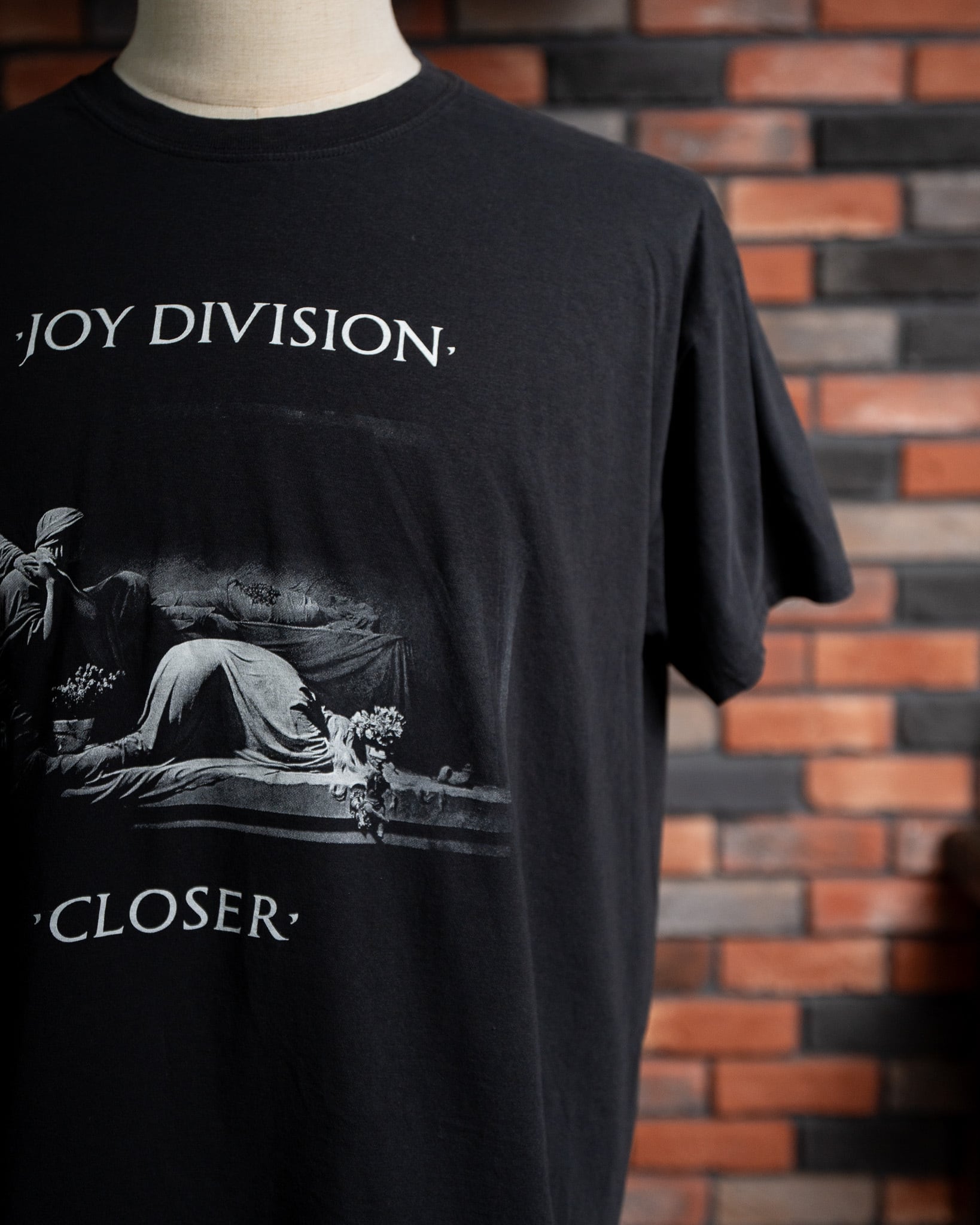 THRIFTY LOOK】JOY DIVISION CLOSER TEE 新品 ユーズド加工 L ジョイ