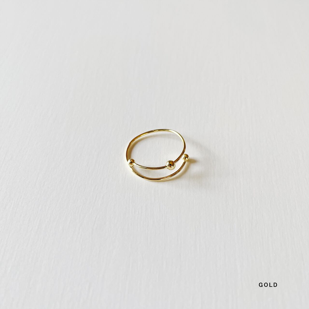 Two layers ring