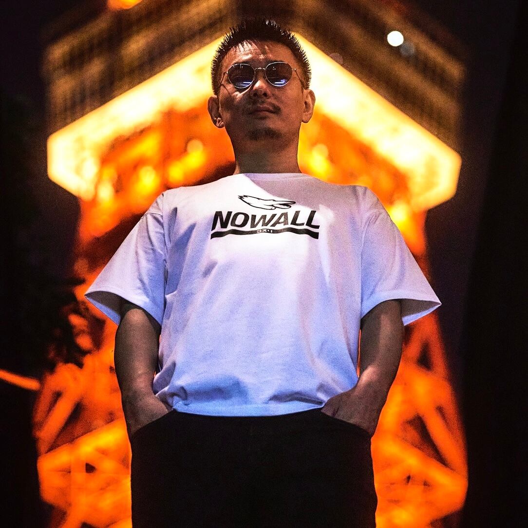 DJ KENTARO× KOSULI】NOWALL TEE / コスリ ノーウォール Tシャツ 擦り