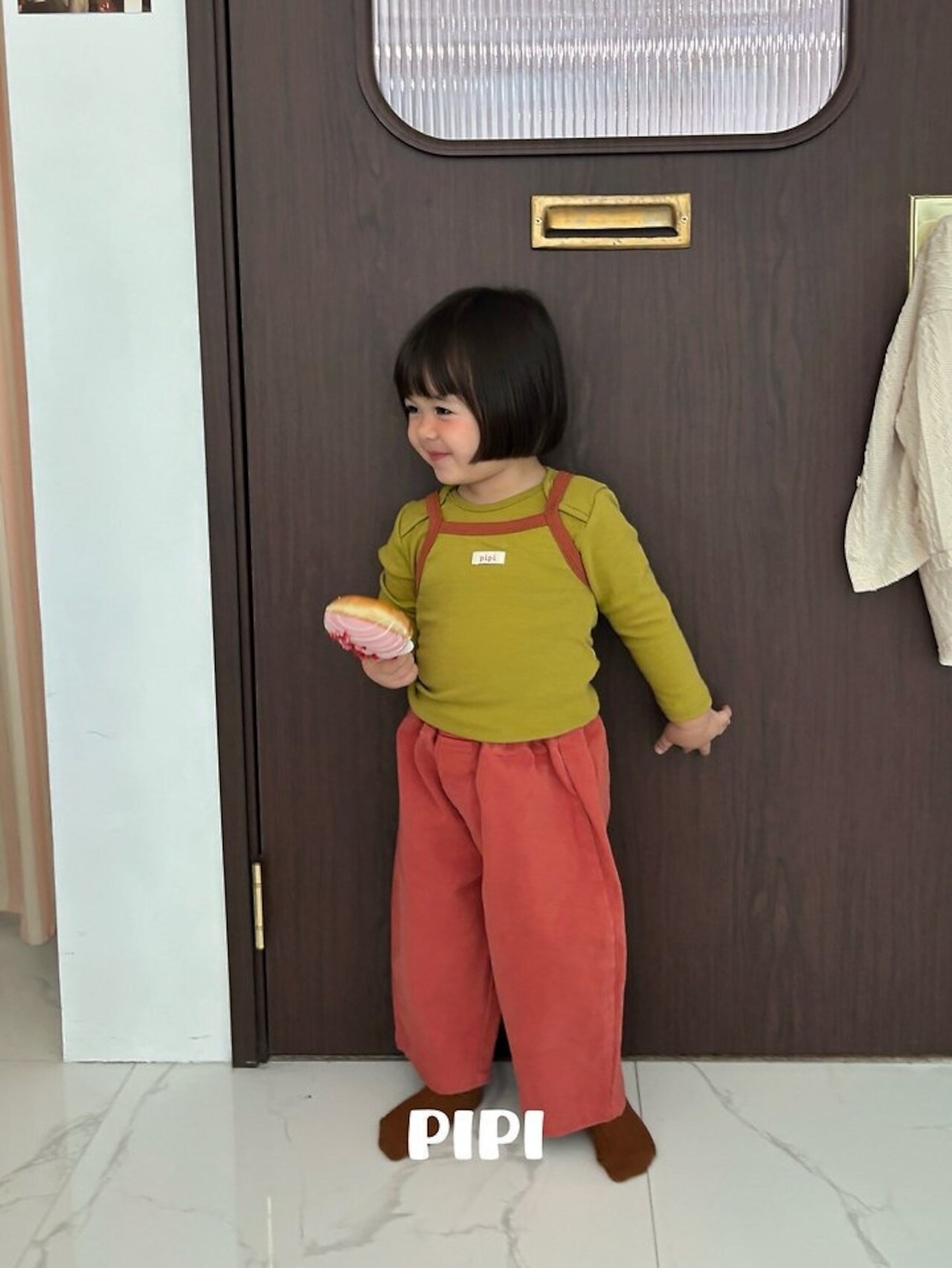 【取寄】PIPI バイカラー|秋服|韓国子供服|26/AT