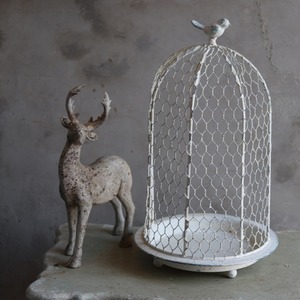 モアティエカージュW　ワイヤートレイ　シャビーシック　M922