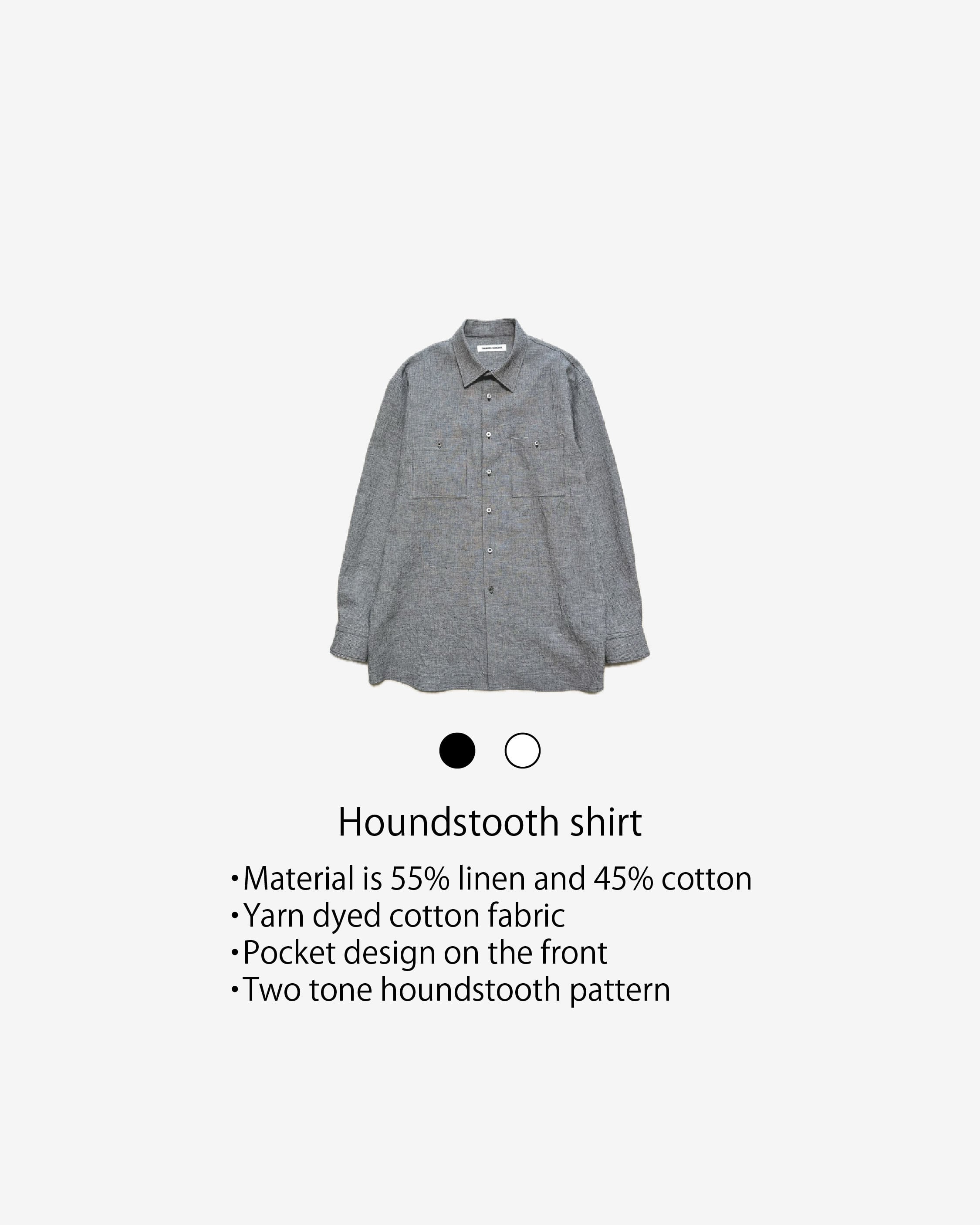 Houndstooth shirt