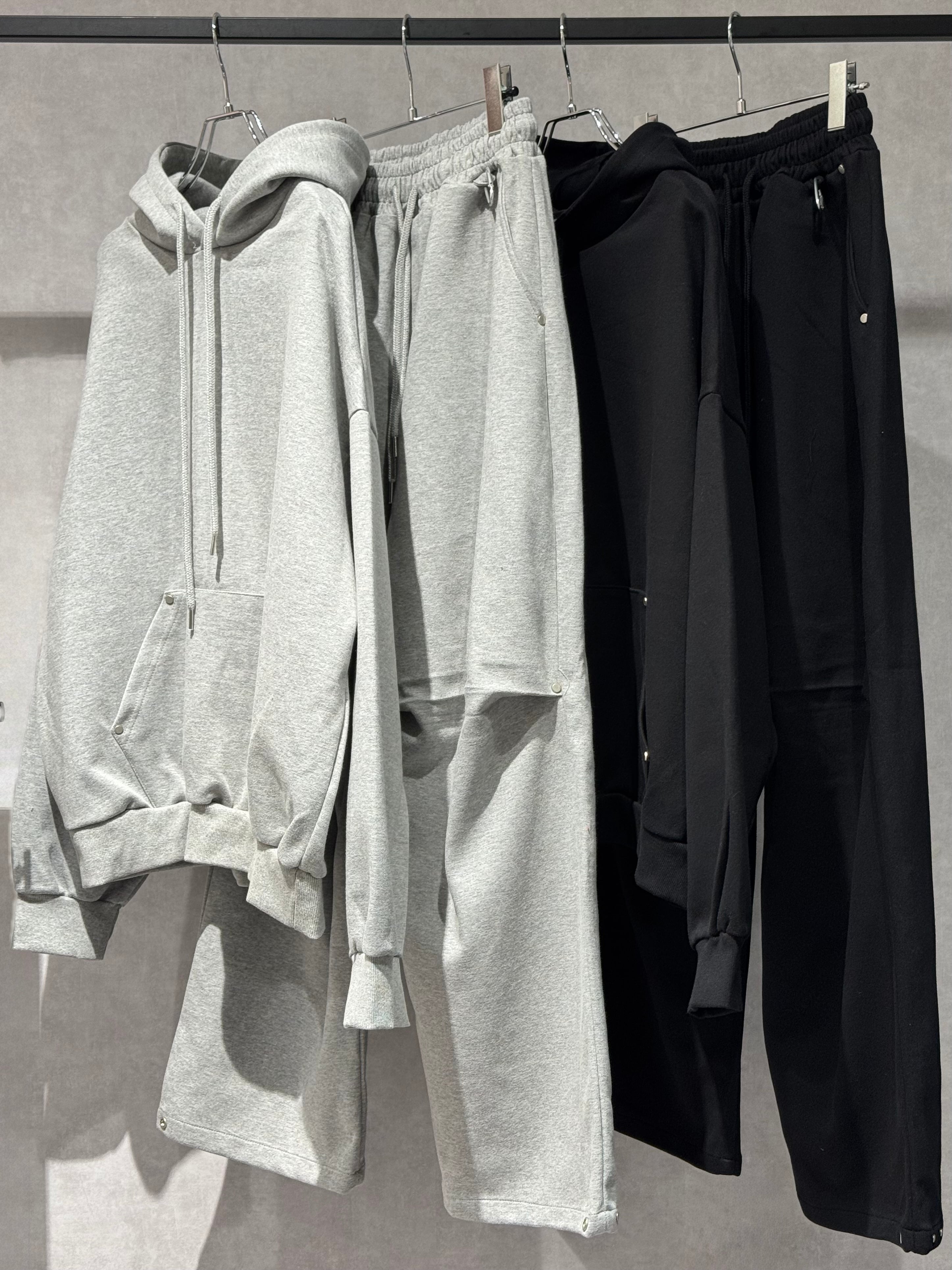 【men's】sweat hoodie set up