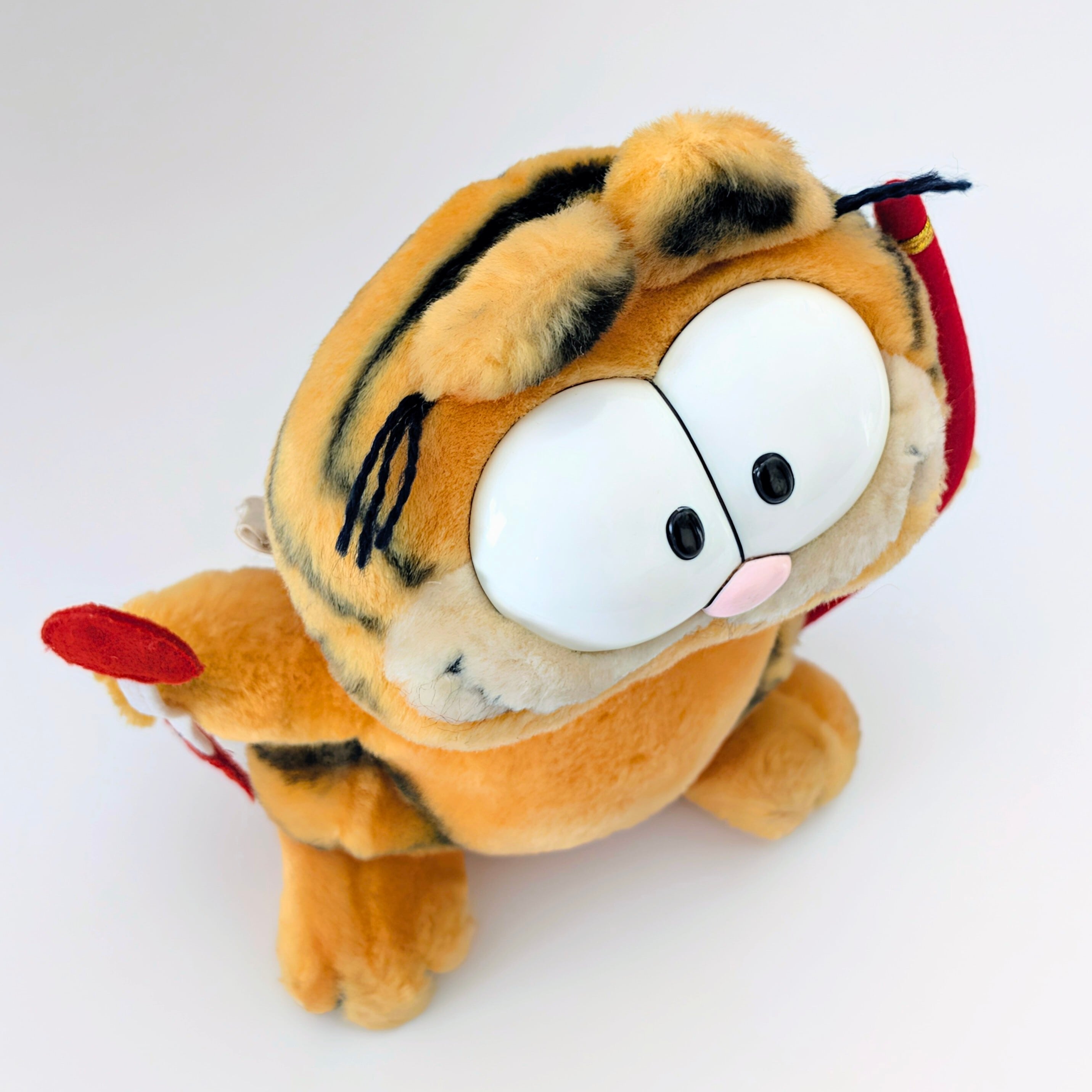☆ VINTAGE 1980年代初期 ☆【 Garfield ( ガーフィールド ) 】『 キューピットガーフィールド 』ぬいぐるみ / プラッシュ / plush / 1980年代年製 〚アメリカン雑貨 アメトイ〛