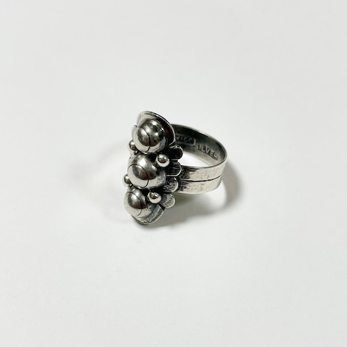 1930's〜40's  Vintage Abraham Tobias 925 Silver Ring Made In Mexico