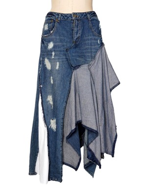 Design Recycled Denim Skirt P23ss018