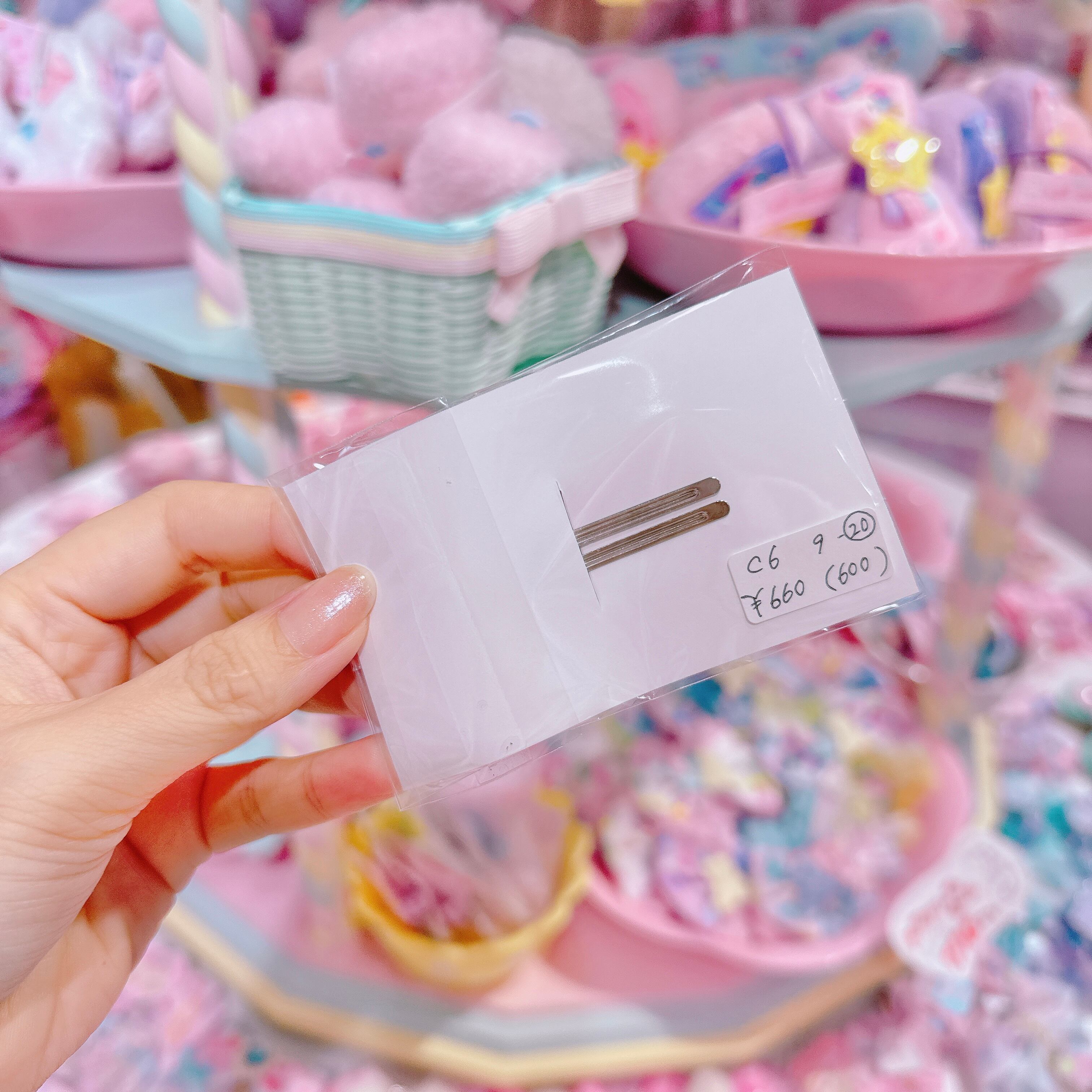 【C6】9-20ヘアクリップ