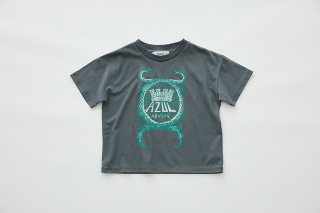 【 eLfin Folk 26SS 】 AZUL DRAGON Tee / gray