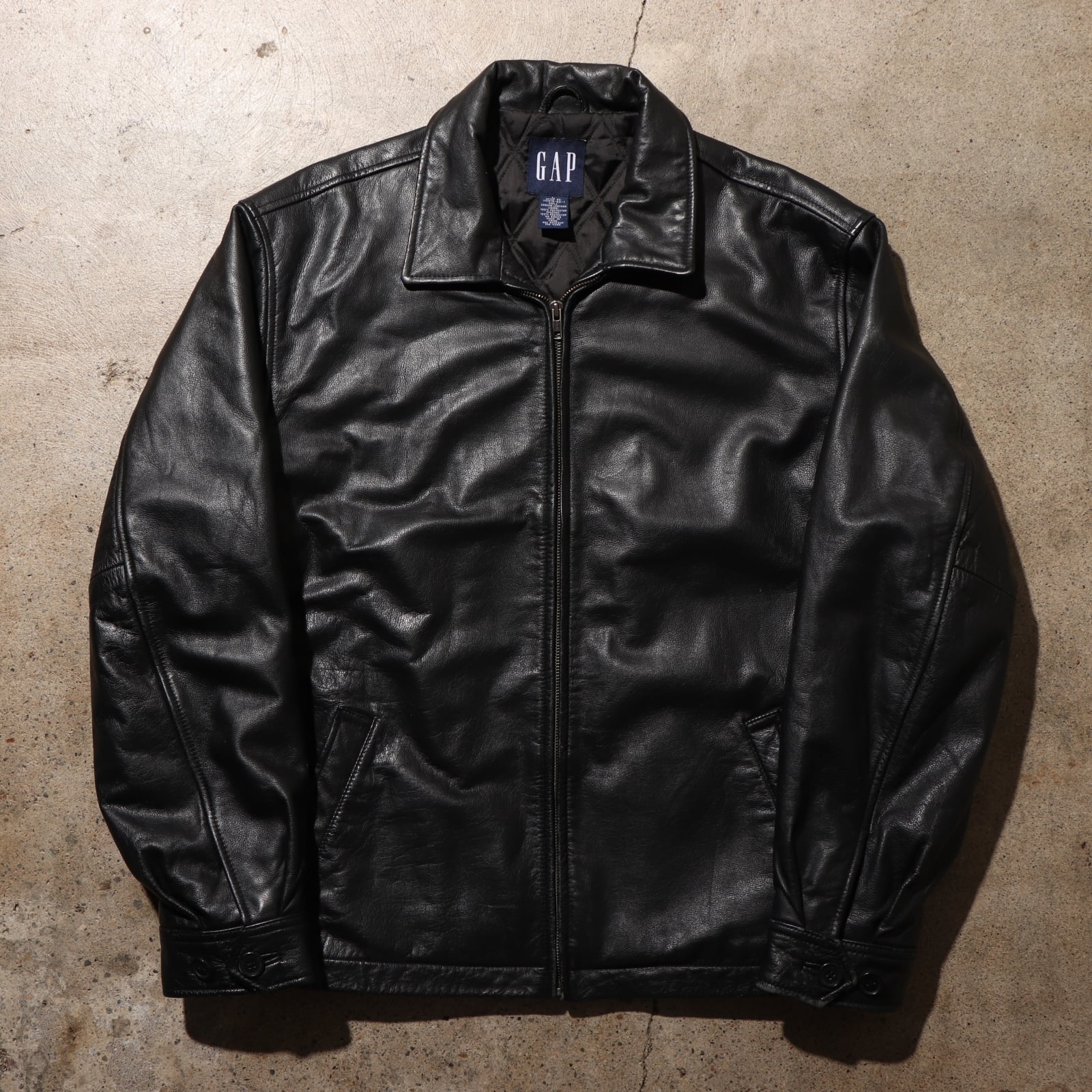 値下げ可　90s OLD GAP leather レザー ジャケット