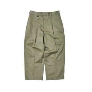 LIBERE WIDE WORK PANTS / OLIVE パンツ