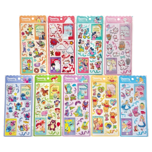 【単品】ディズニーポッピングフォトシール
