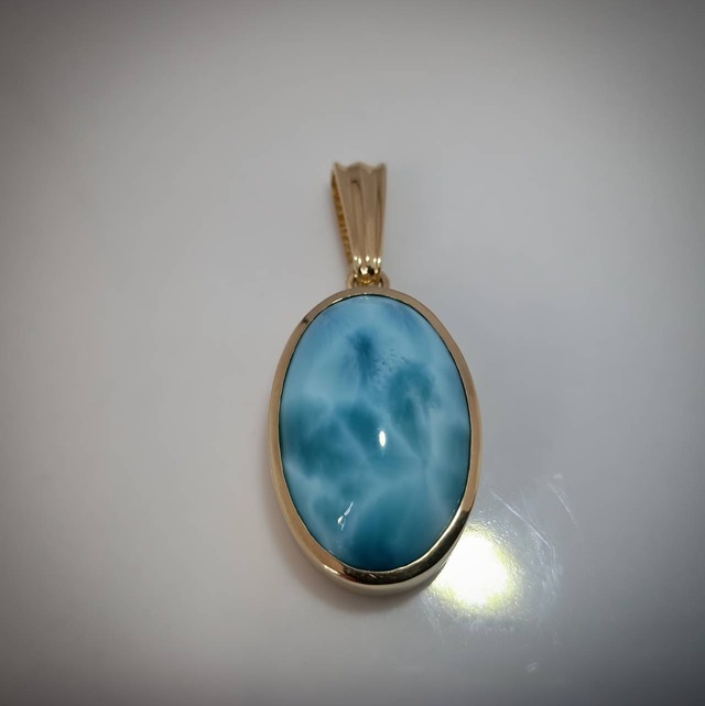 1点物】ラリマー ペンダントトップ26.2ct | bellelumiere