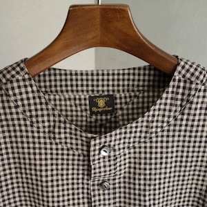 antiqued german shirt Ⅱ / ginghamcheck