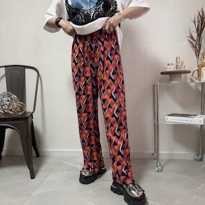 geometric pattern rayon relax PT【orange】