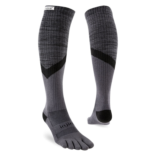 injinji（インジンジ） トレイルミッドウェイト OTC（オーバーザカフ）グラナイト（GNT）  5本指ソックス 　