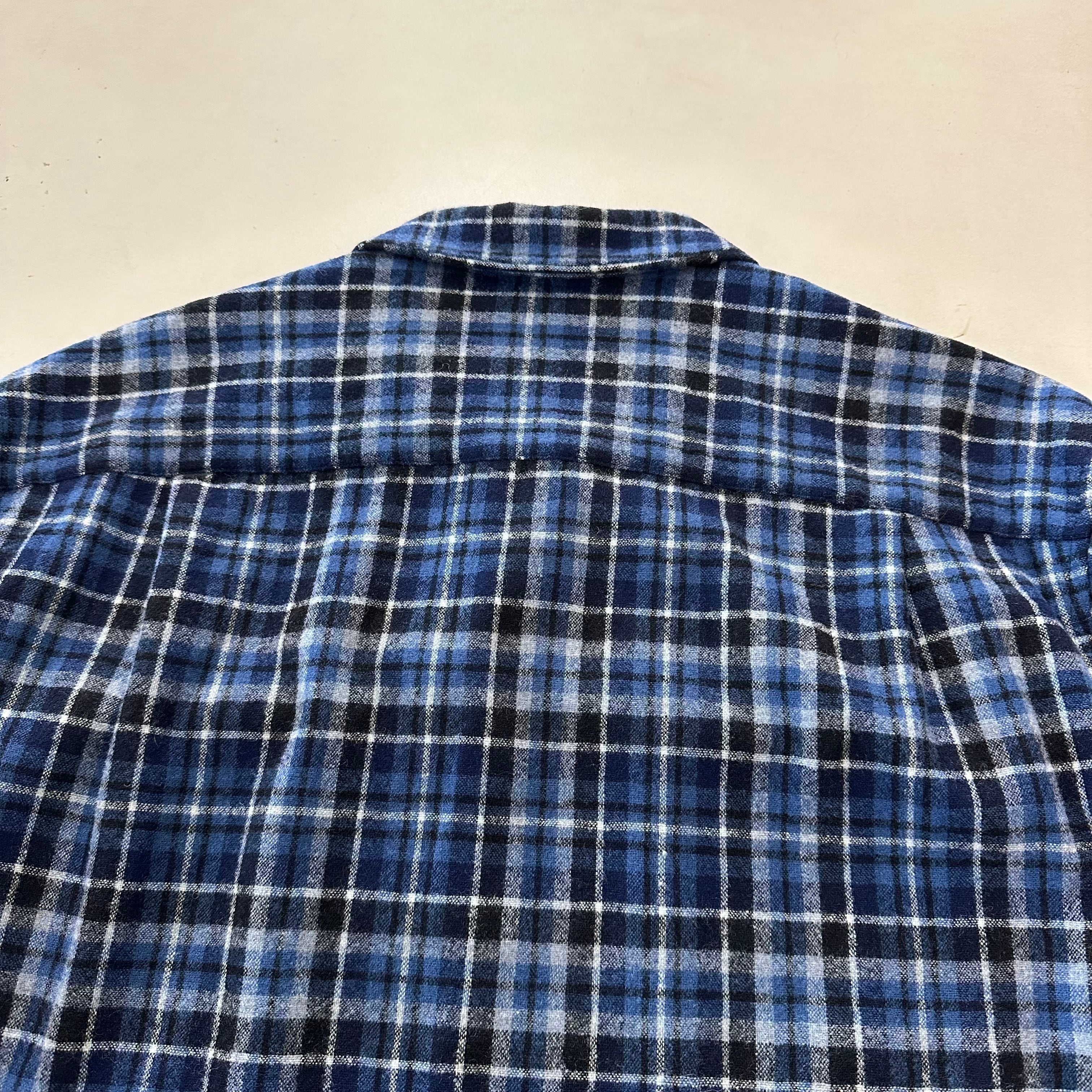 90's PENDLETON BOARD SHIRT BLUE×BLACK | BerBerJin Yuhodo