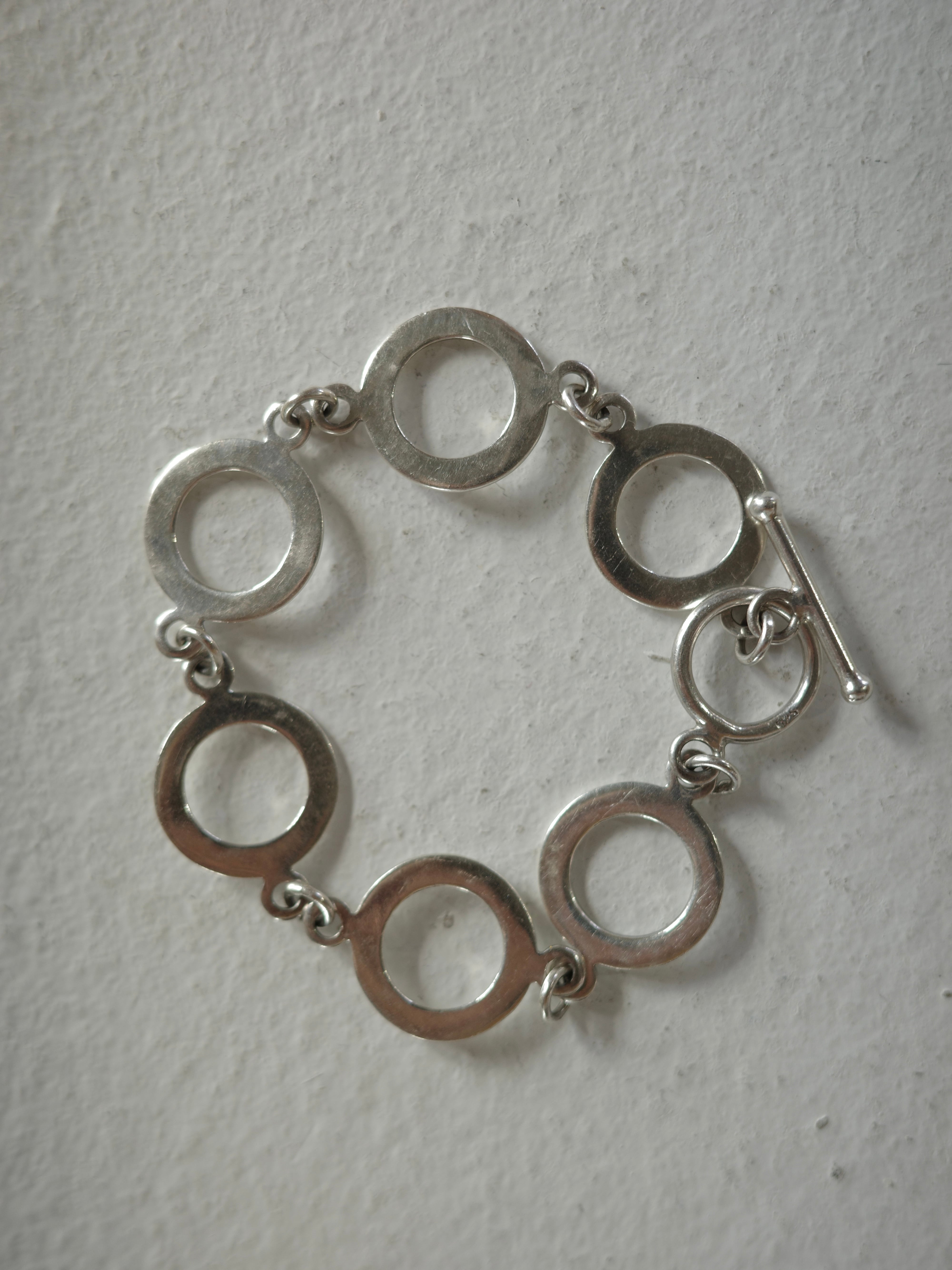 vintage silver925〉circle bracelet | CherLife