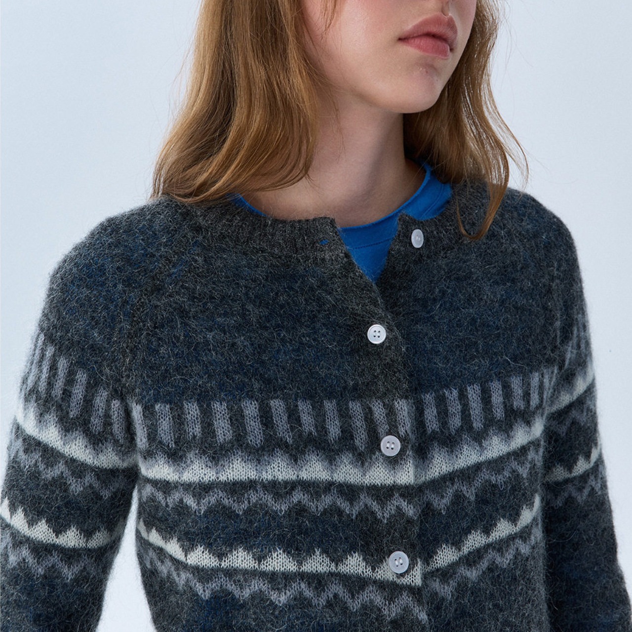 Nordic Knit Cardigan T6178