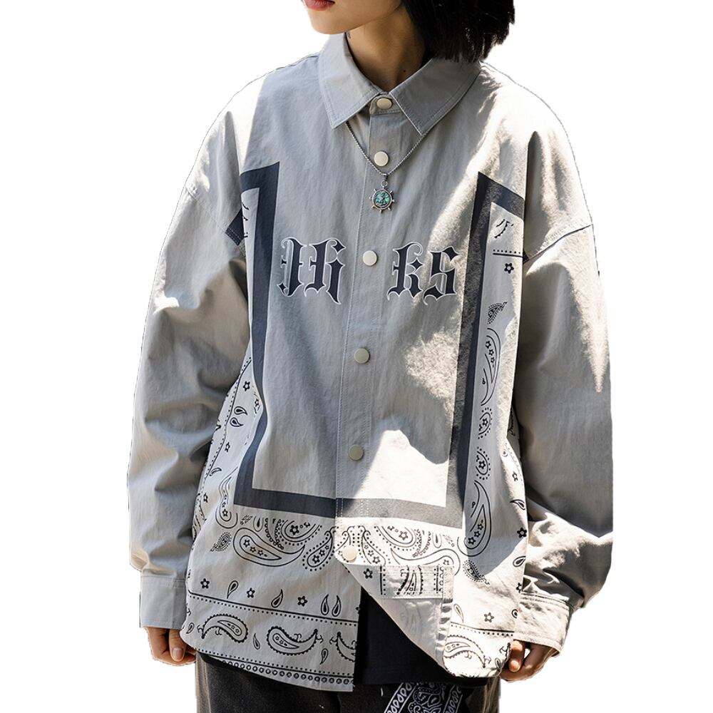 "RS" High Street Paisley Shirt