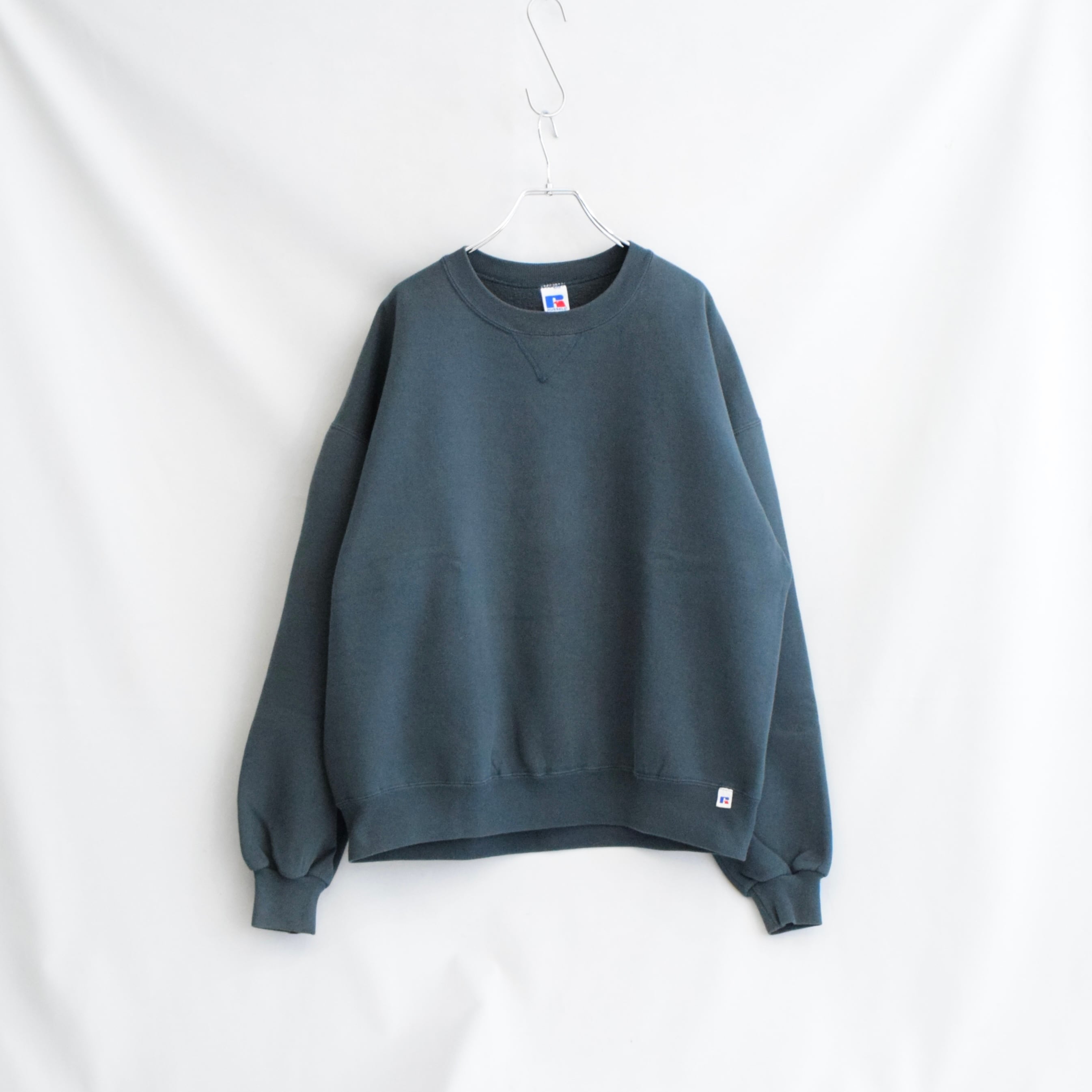 90's SOFFE SUPER SWEATS カレッジプリントスウェット メンズL グレー