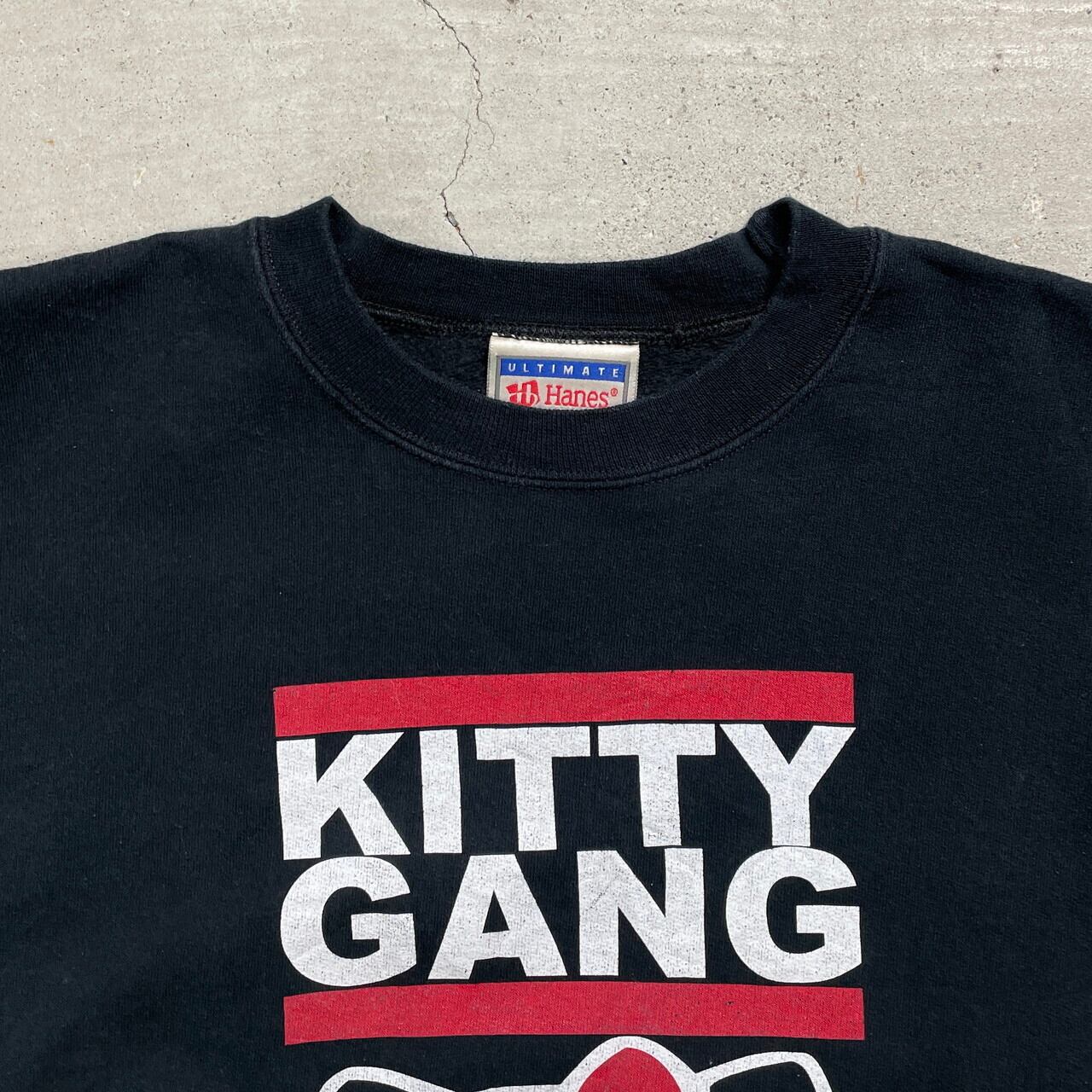 00年代 KITTY GANG ハローキティ スウェットシャツ キャラクター 